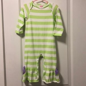 RicRac Ruffles stripes one piece